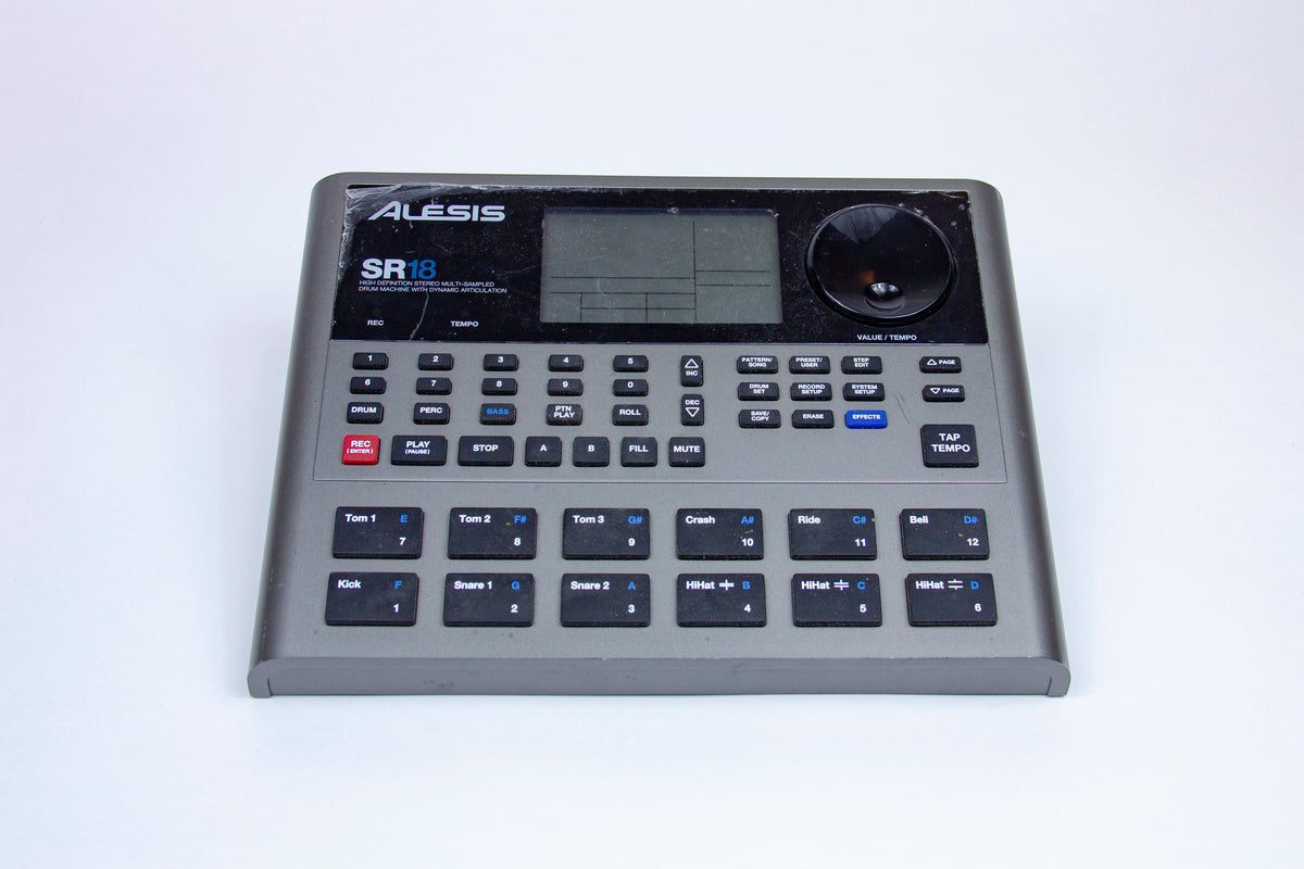 Alesis SR-18 Drum Machine (Used) – Pedals, I Love You